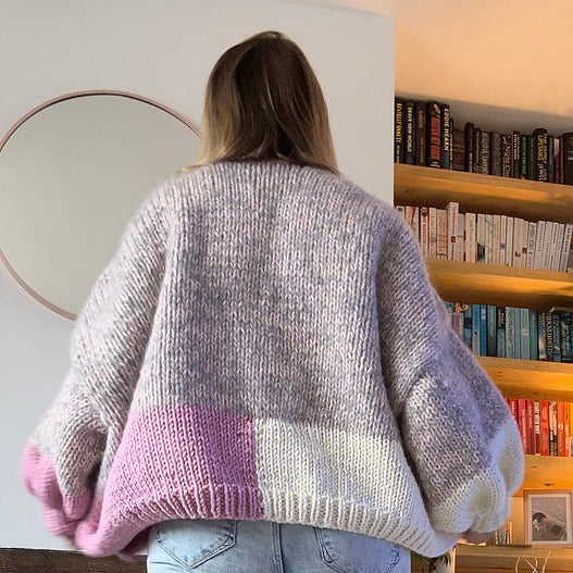 Dip It Low Cardi Digital Knitting Pattern