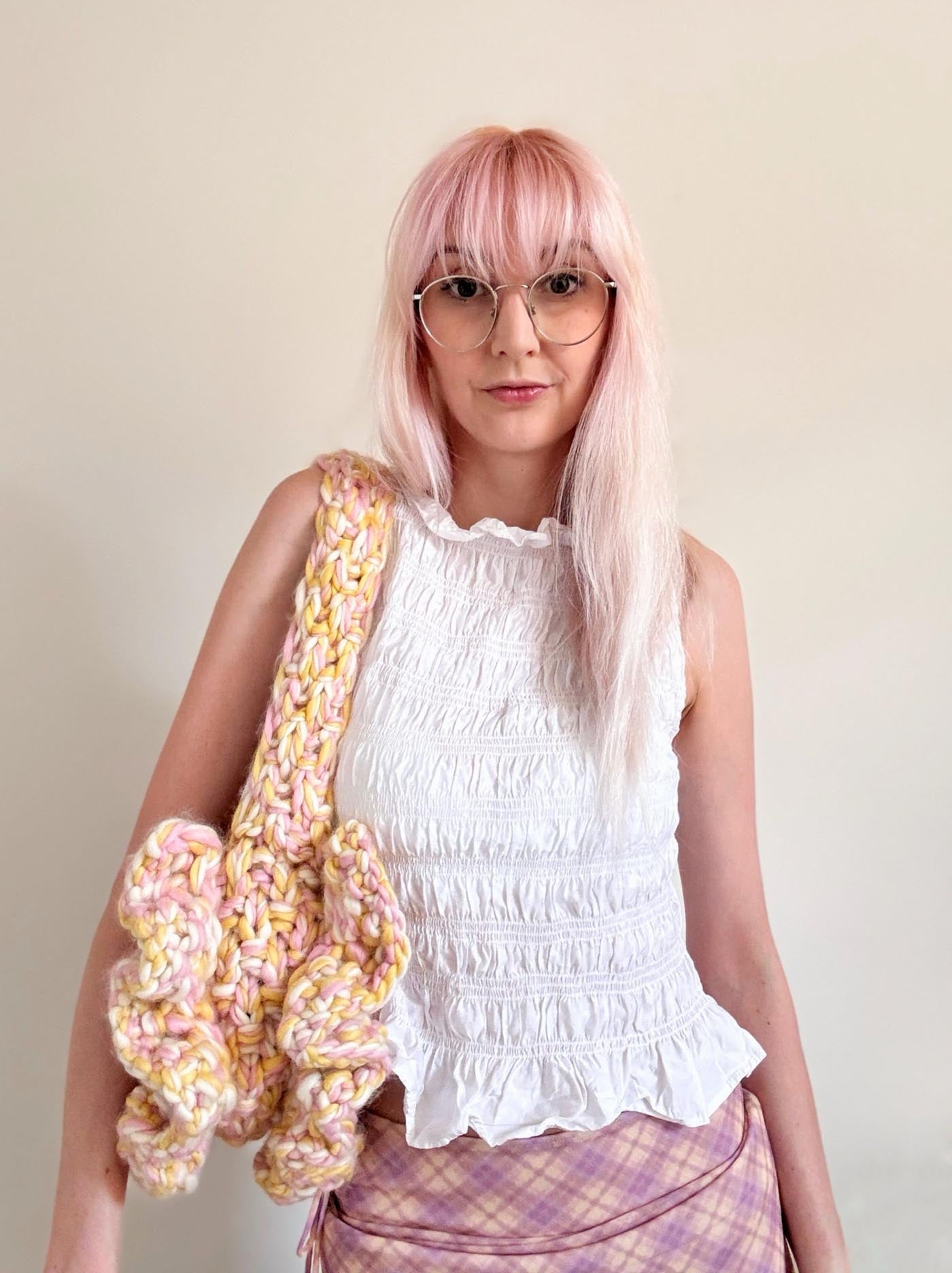 Mallow Out Frilly Bag