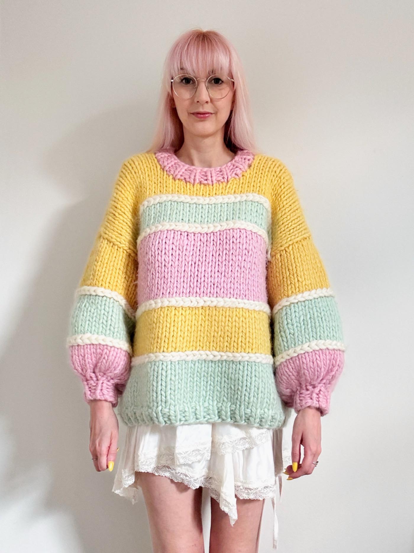 Stripe a Pose Jumper