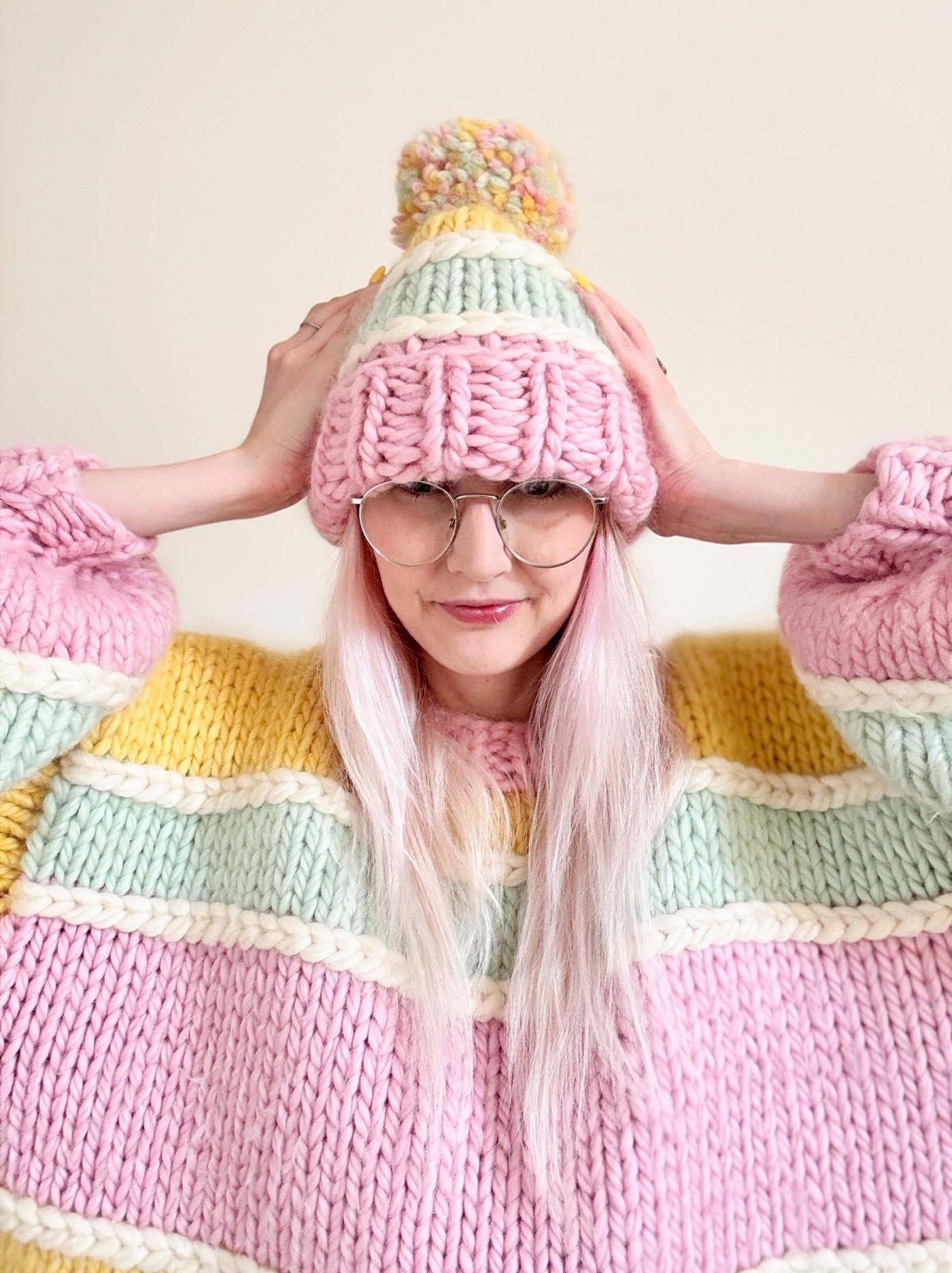 Stripe a Pose Beanie