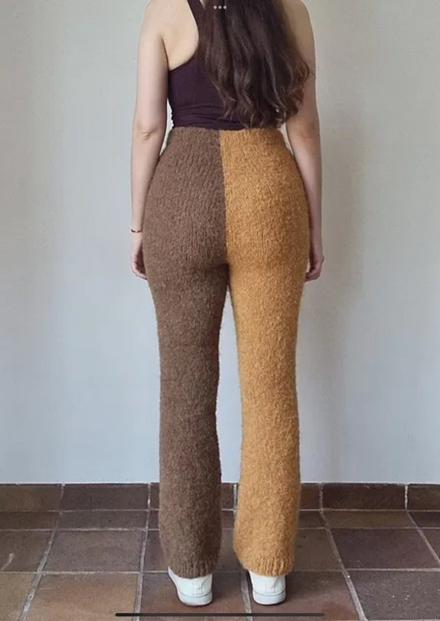 Bi-Colour Snuggle Trouser Digital Knitting Pattern