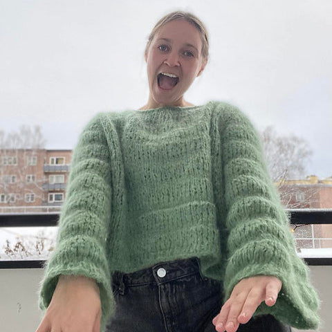Ethereal Dreams Top Digital Knitting Pattern