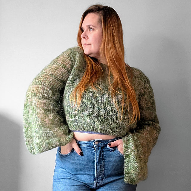 Ethereal Dreams Top Digital Knitting Pattern