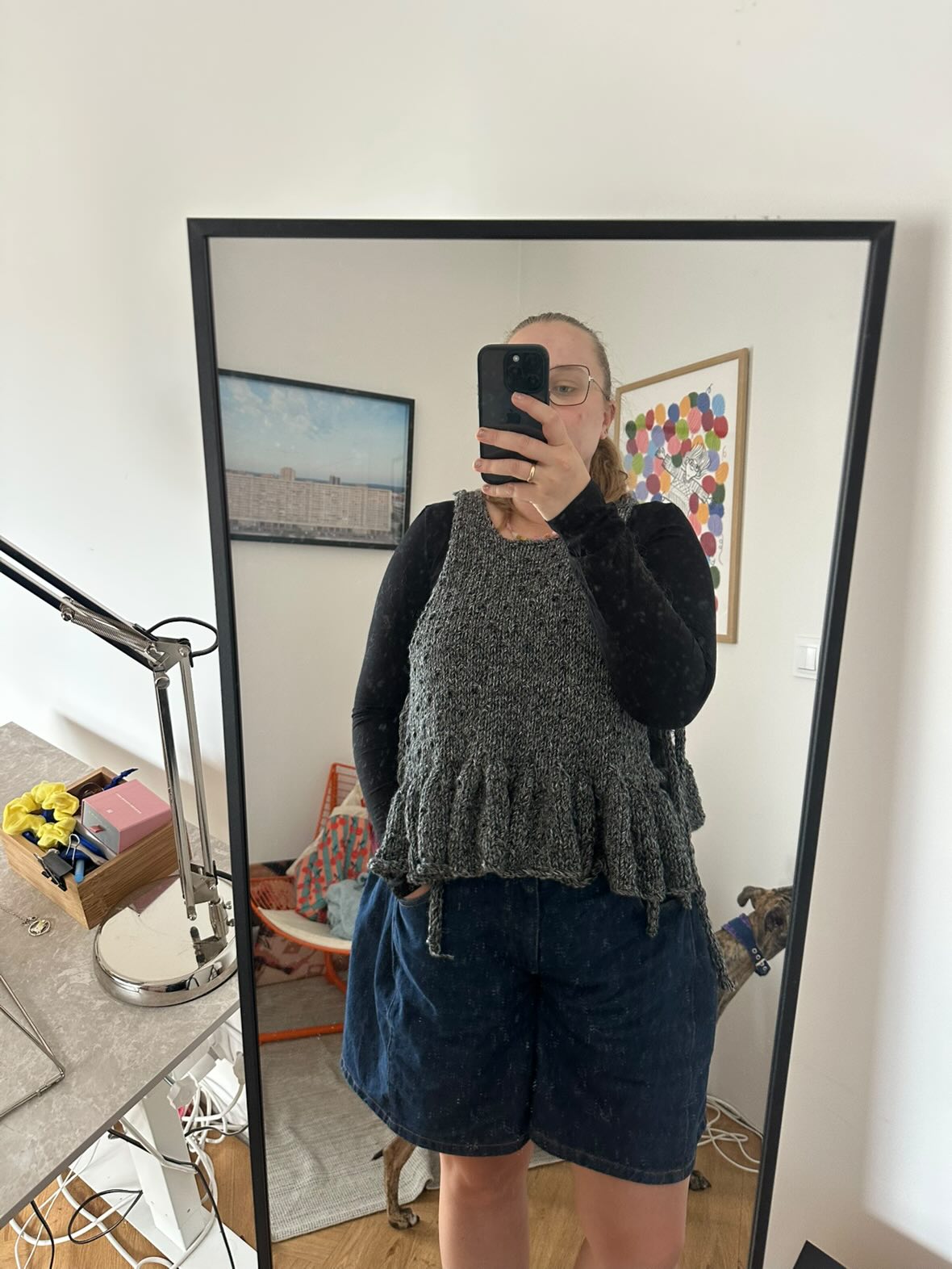 Spot On Frill Vest Digital Knitting