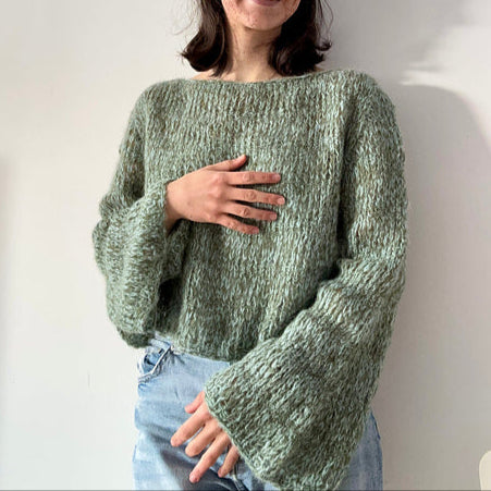 Ethereal Dreams Top Digital Knitting Pattern
