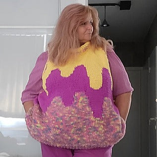 Get a Drip Vest Digital Knitting Pattern