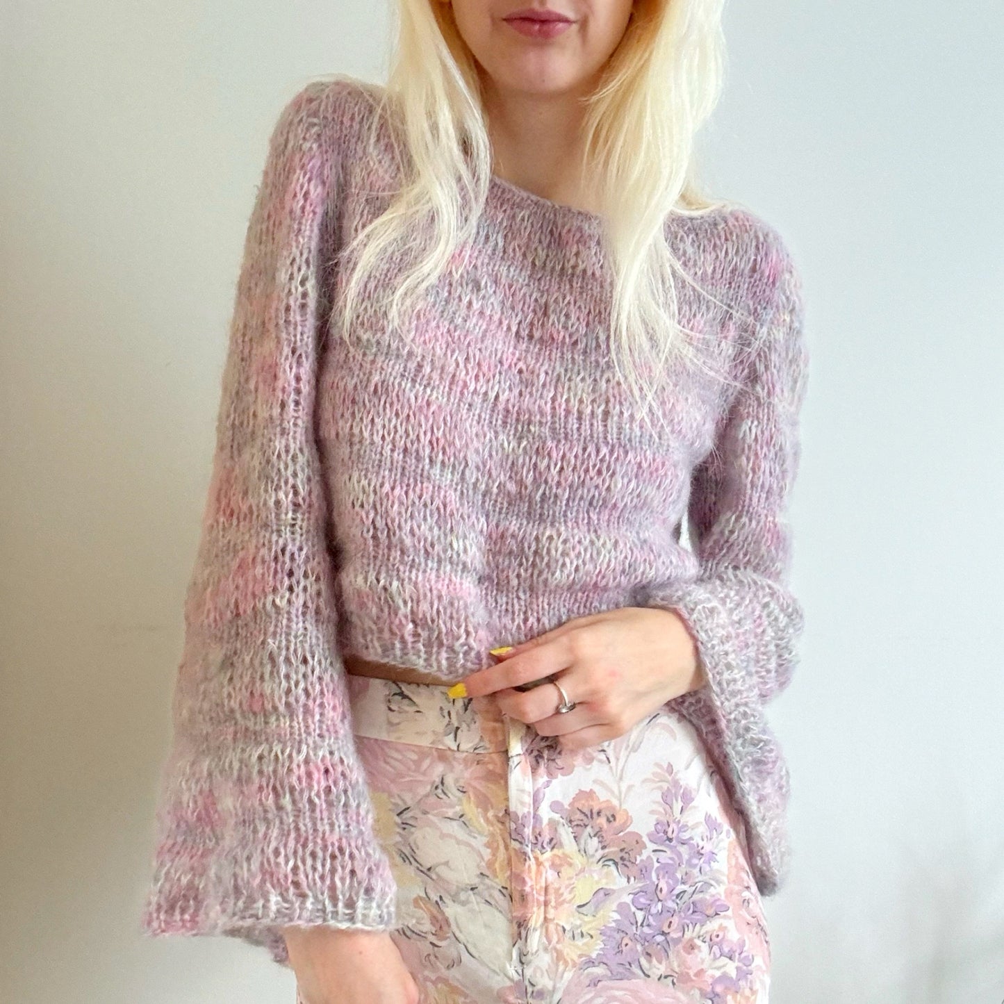 Ethereal Dreams Top Digital Knitting Pattern