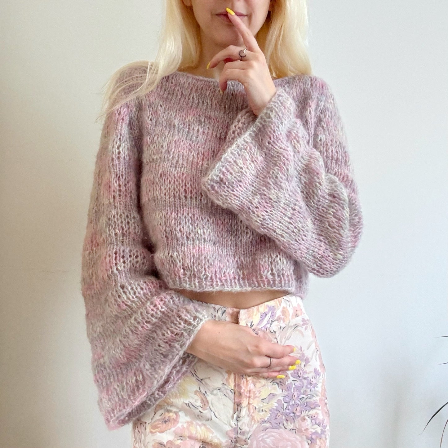 Ethereal Dreams Top Digital Knitting Pattern