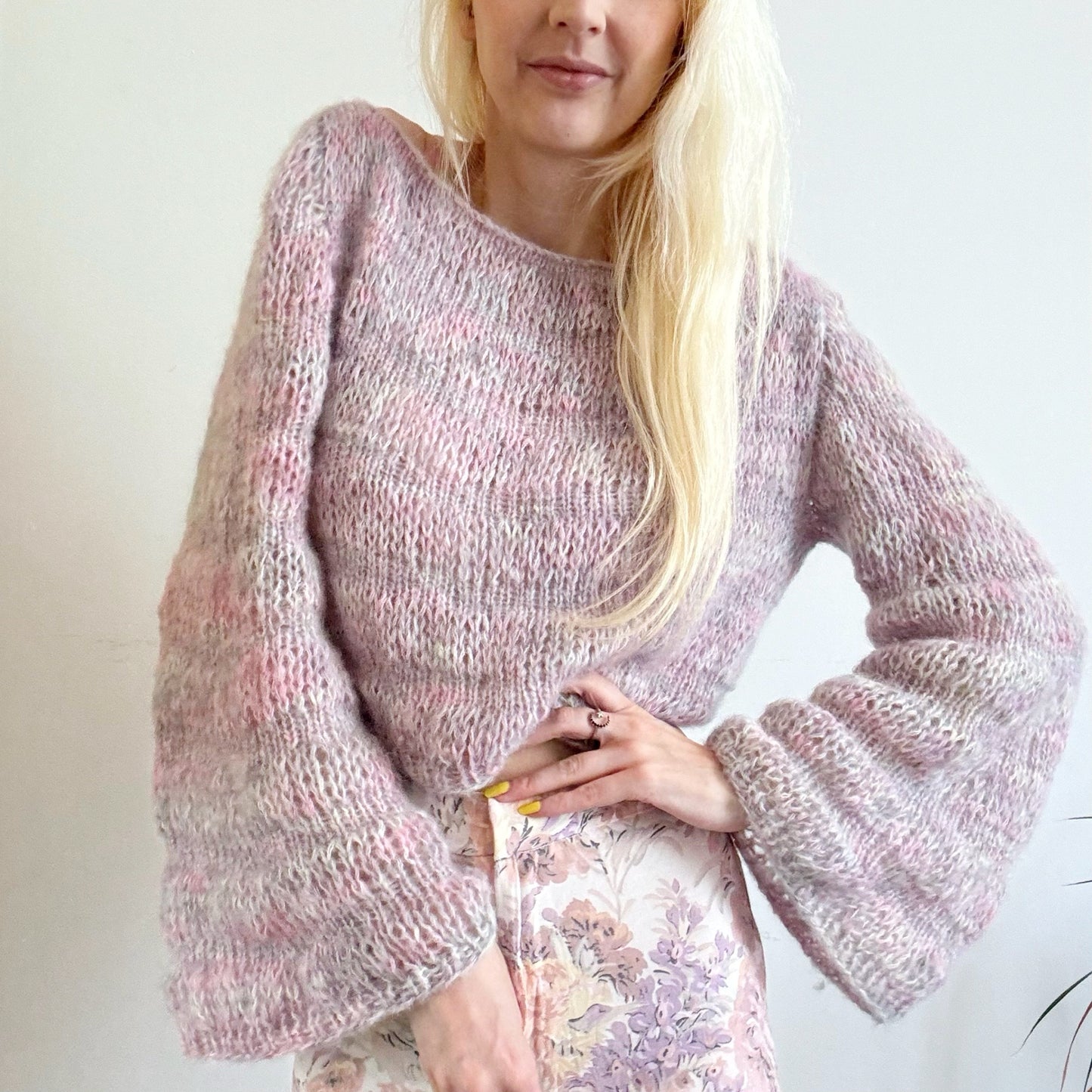 Ethereal Dreams Top Digital Knitting Pattern
