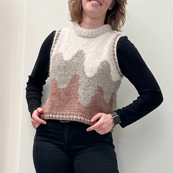 Get a Drip Vest Digital Knitting Pattern