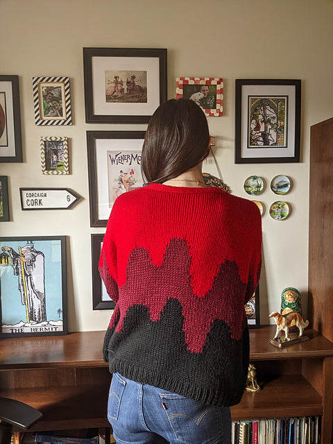 Get a Drip Cardi Digital Knitting Pattern