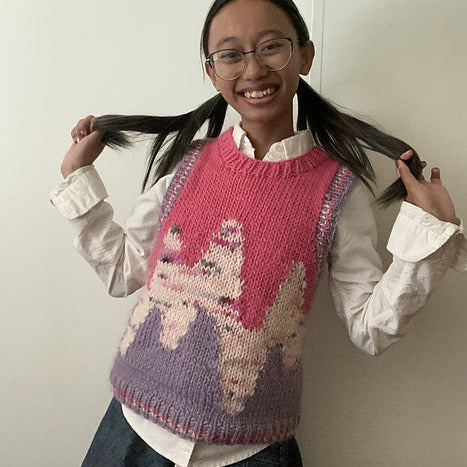 Get a Drip Vest Digital Knitting Pattern