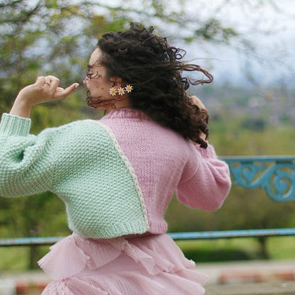 Daisy Chain Sweater Knitting Pattern