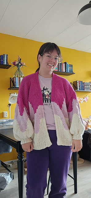 Get a Drip Cardi Digital Knitting Pattern
