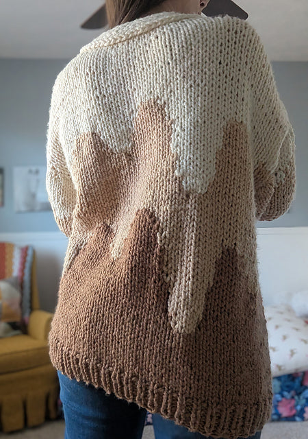 Get a Drip Cardi Digital Knitting Pattern
