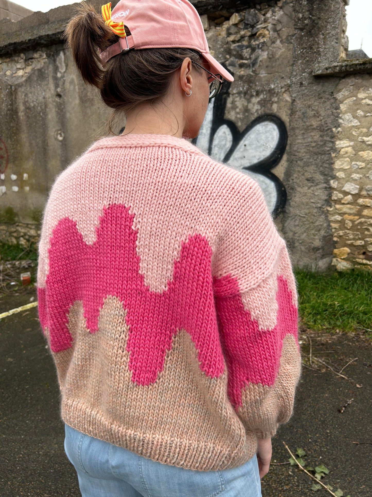 Get a Drip Cardi Digital Knitting Pattern