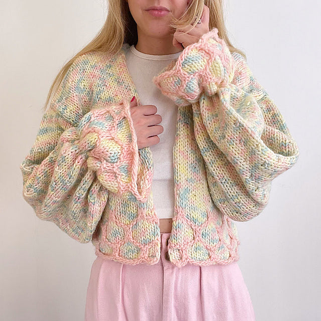 Sweet As Honey Cardi Digital Knitting Pattern