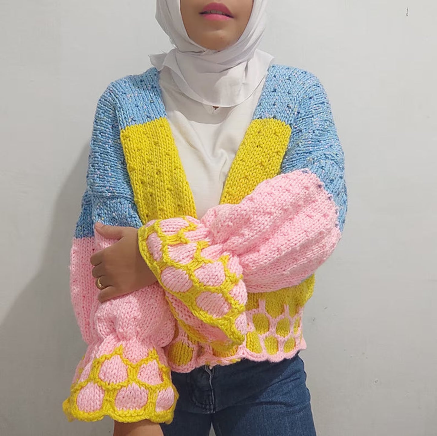 Sweet As Honey Cardi Digital Knitting Pattern