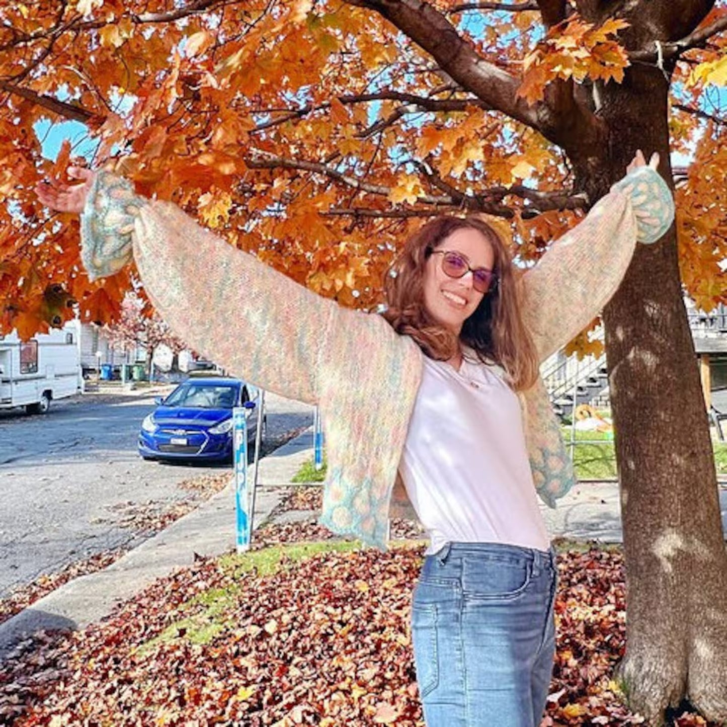 Sweet As Honey Cardi Digital Knitting Pattern