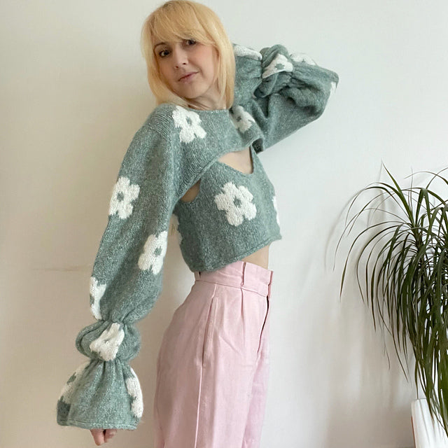 Oopsie Daisy Set Digital Knitting Pattern