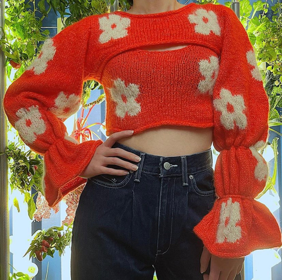 Oopsie Daisy Set Digital Knitting Pattern