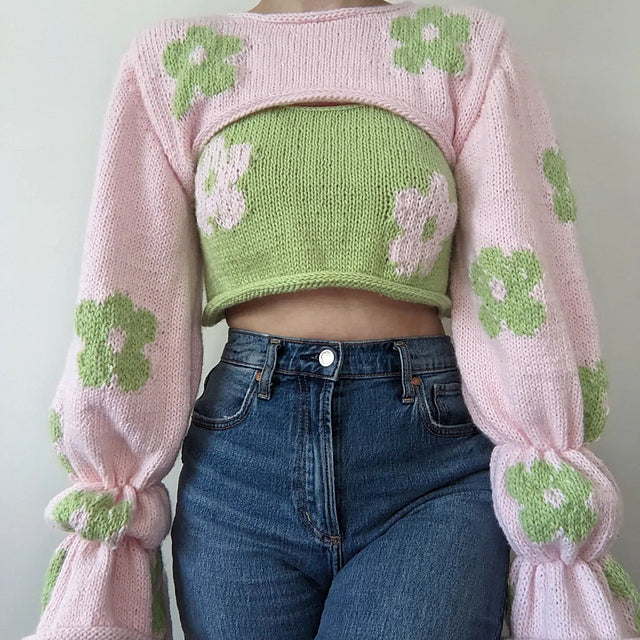 Oopsie Daisy Set Digital Knitting Pattern