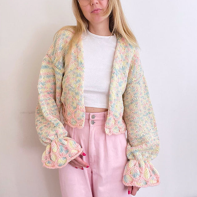 Sweet As Honey Cardi Digital Knitting Pattern