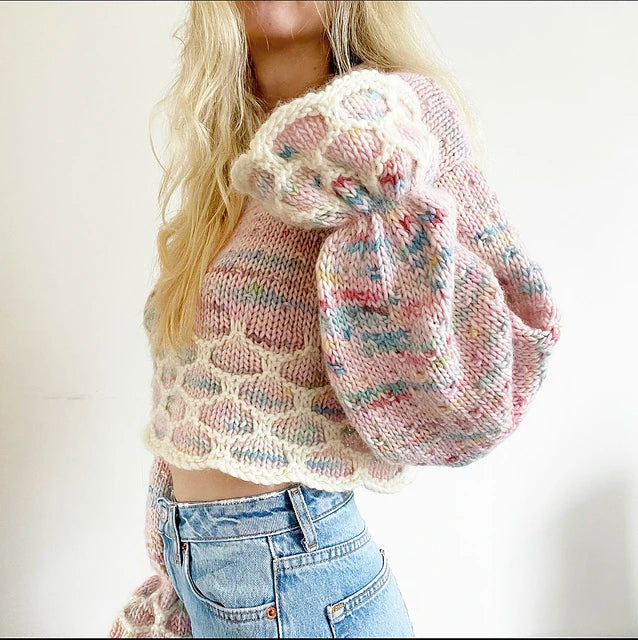 Sweet As Honey Sweater Digital Knitting Pattern