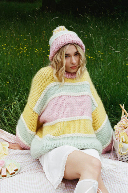 Stripe a Pose Jumper