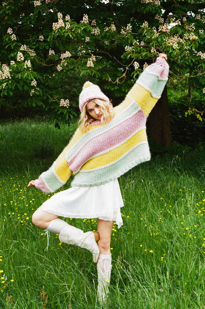 Stripe a Pose Jumper