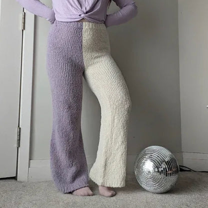 Bi-Colour Snuggle Trouser Digital Knitting Pattern