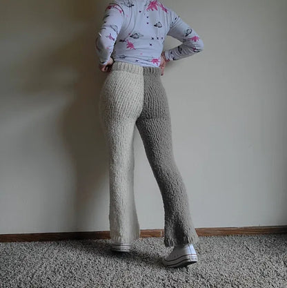 Bi-Colour Snuggle Trouser Digital Knitting Pattern