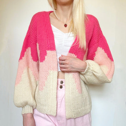 Get a Drip Cardi Digital Knitting Pattern