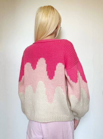 Get a Drip Cardi Digital Knitting Pattern