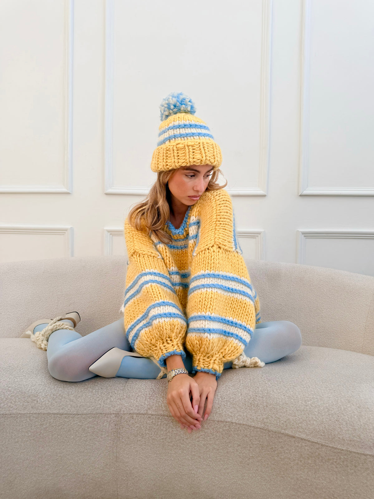 Stripe It Lucky Beanie