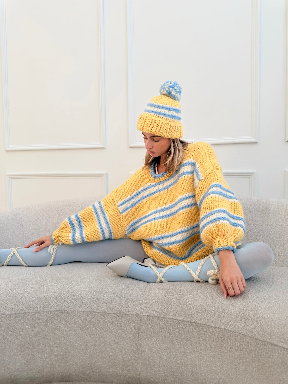 Stripe It Lucky Beanie