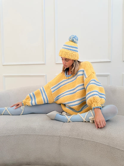Stripe It Lucky Beanie