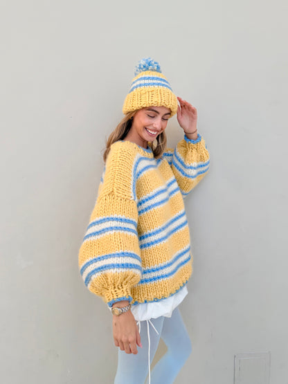 Stripe It Lucky Beanie