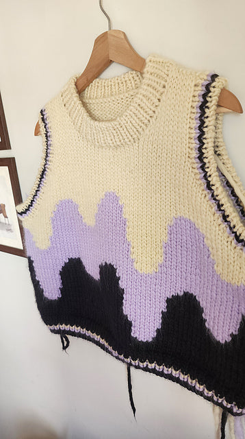 Get a Drip Vest Digital Knitting Pattern