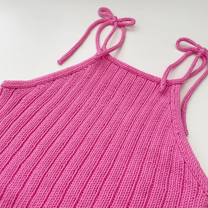 Hanky Halter Top Digital Knitting Pattern
