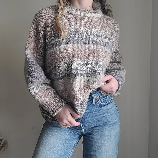 Safe Space Sweater Digital Knitting Pattern