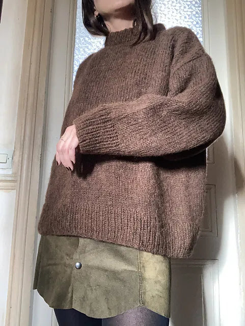 Safe Space Sweater Digital Knitting Pattern