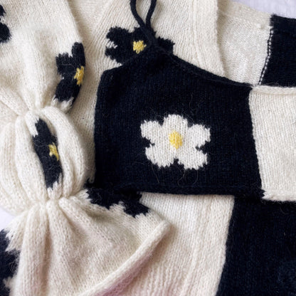 Oopsie Daisy Cardi Set Digital Knitting Pattern