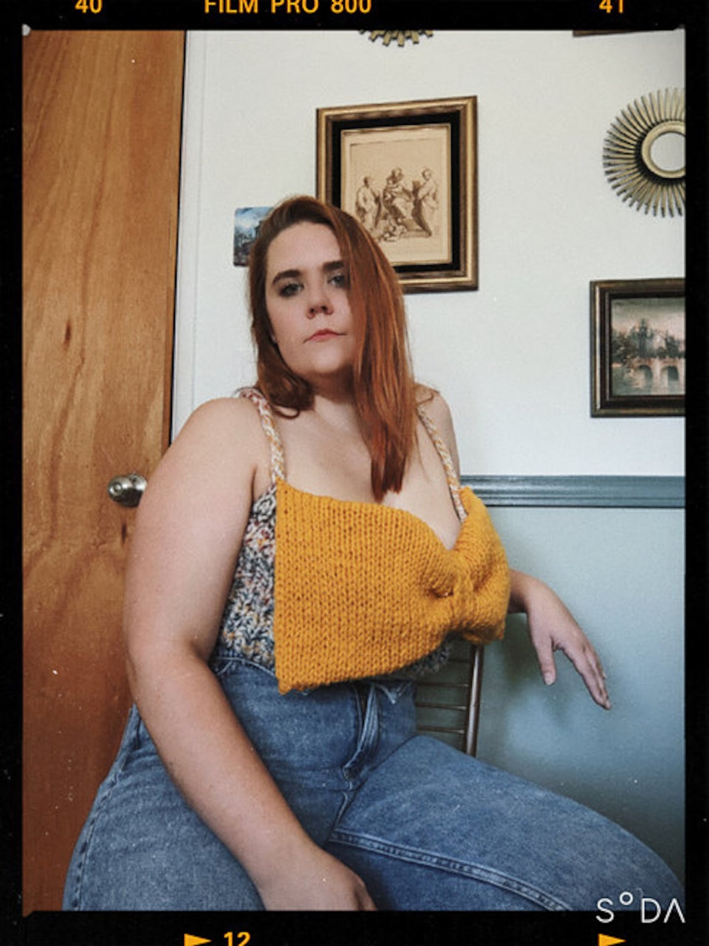 Bow Peep Bralette Digital Knitting Pattern