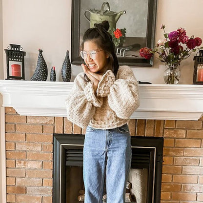 Sweet As Honey Sweater Digital Knitting Pattern