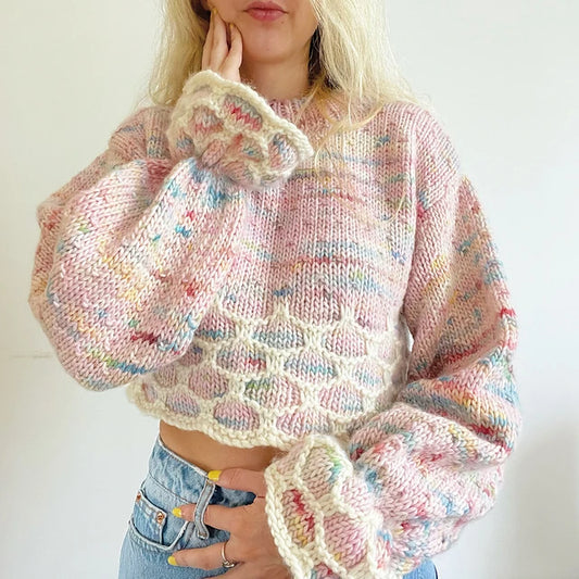 Sweet As Honey Sweater Digital Knitting Pattern