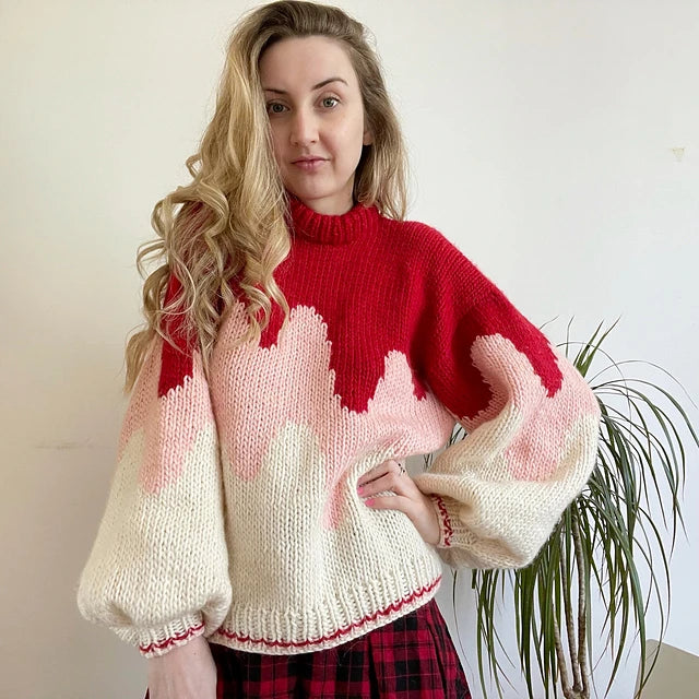 Get A Drip Sweater Digital Knitting Pattern