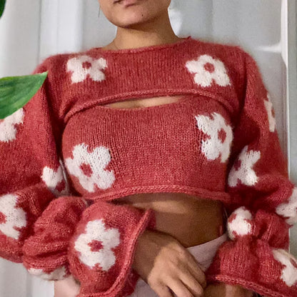 Oopsie Daisy Set Digital Knitting Pattern